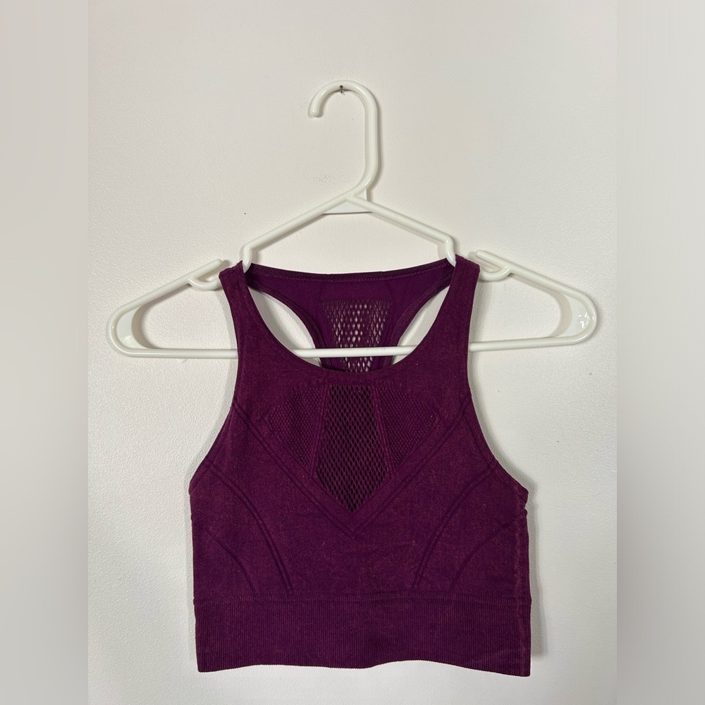 FREE PEOPLE FP Movement Running Through My Mind Racer Bra Size Small